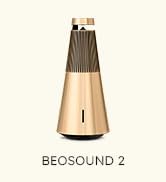 Bang & Olufsen Beosound 2 (3rd Generation) Multiroom Wi-Fi Speaker, Gold Tone