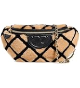 Tory Burch Women's Fleming Shearling Belt Bag