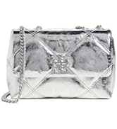 Tory Burch Women's Kira Metallic Diamond Quilt Small Convertible Shoulder Bag